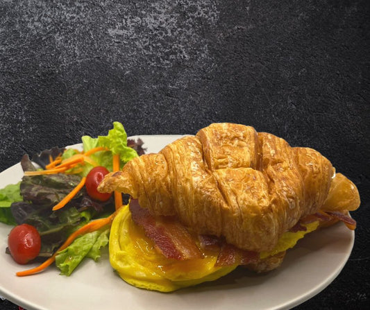 003 Bacon and Egg Croissant Sandwich